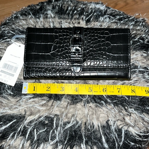 NWT Black wallet - Picture 1 of 10